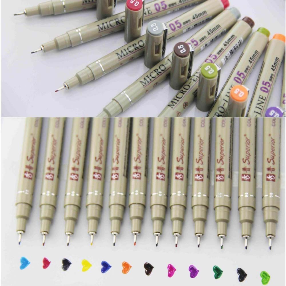 Stylos à pointe poreuse 12 cou - Copic Marker Sketch avis et prix