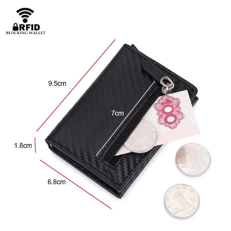 Portefeuille anti-RFID avec bl - Index Card Holder avis et prix