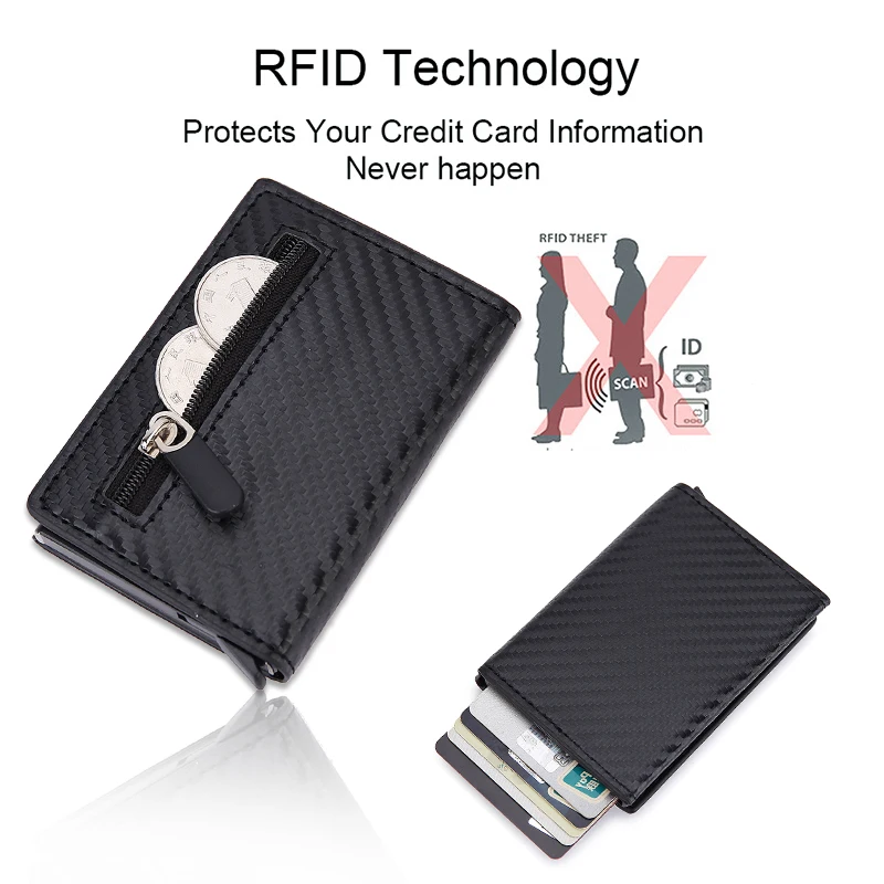 Portefeuille anti-RFID avec bl - Index Card Holder avis et prix