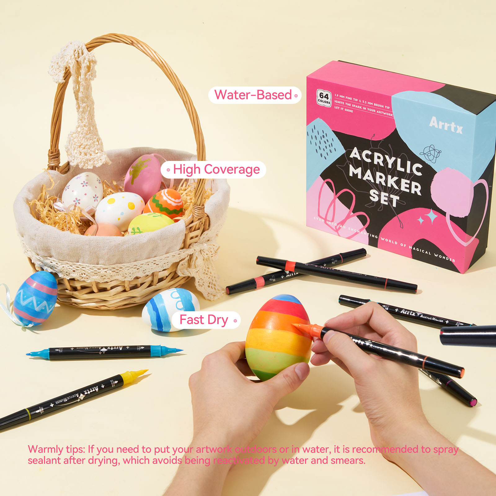 Arrtx 64 couleurs stylos de pe - Copic Marker Classic avis et prix