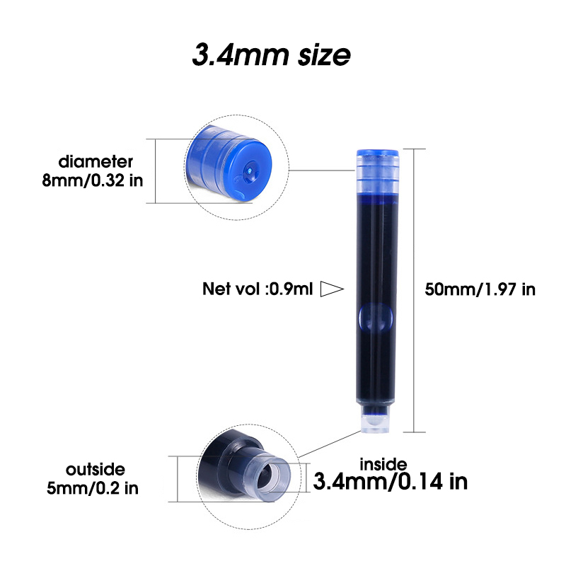 Cartouches d'encre pour stylo  - Fountain Pen Bottled Ink avis et prix